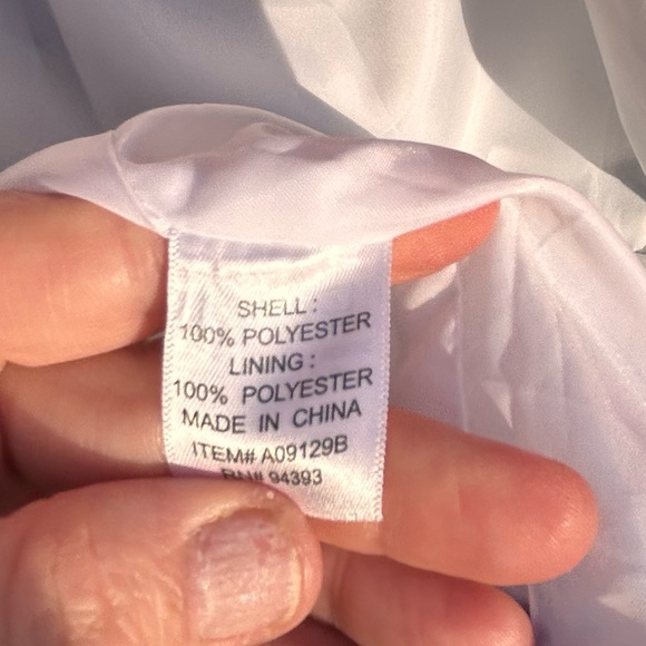 Koret Red White & Blue Color-Block 7-Pocket
Travel Rain/Wind Jacket Sz. M - Picture 9 of 16